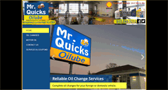 Desktop Screenshot of mrquicksoilube.com
